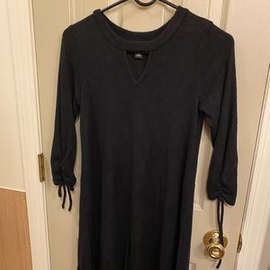 Black Sweater Dress - Casual